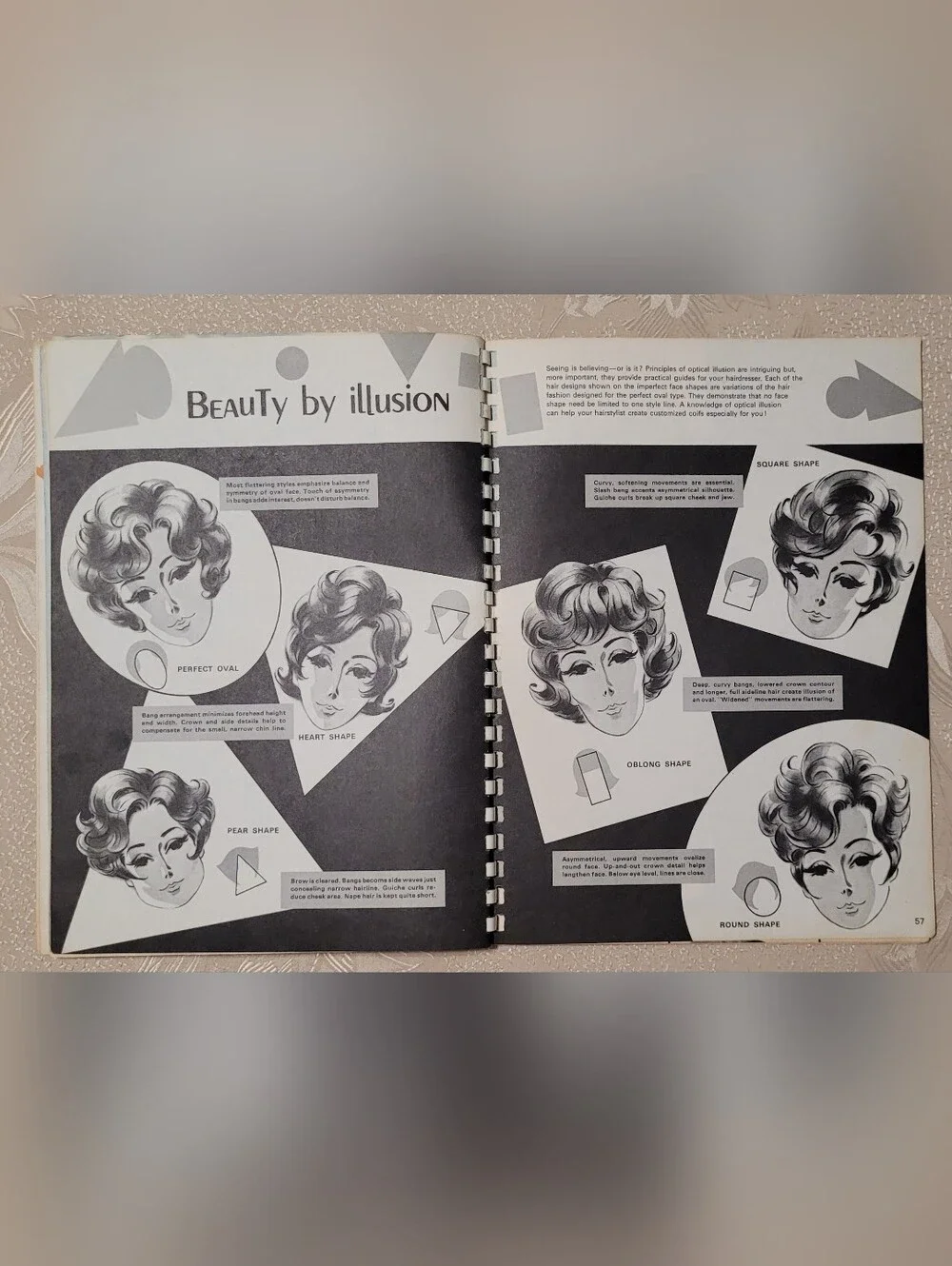 Vintage Modern Salon Styles Haistyling Hairdresser Magazine 1967
